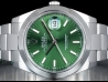 Rolex Datejust 41 Verde Oyster Green Double Dial - Rolex Guarantee  Watch  126300